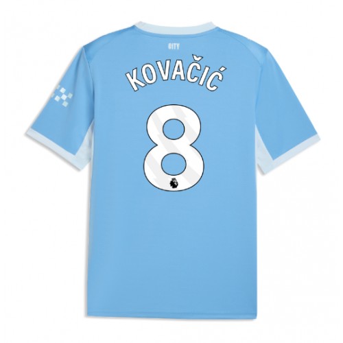 Stroje piłkarskie Manchester City Mateo Kovacic #8 Koszulka Podstawowej 2026-27 Krótki Rękaw